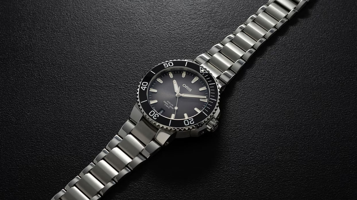 ORIS　オリス　アクイスデイトキャリバー　01 400 7769 4154-07 8 22 09PEB