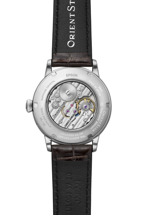 ORIENTSTAR　オリエントスター　メカニカルムーンフェイズ ハンドワインディング　RK-BW0007B　オリエントスター75周年記念モデル　80本限定