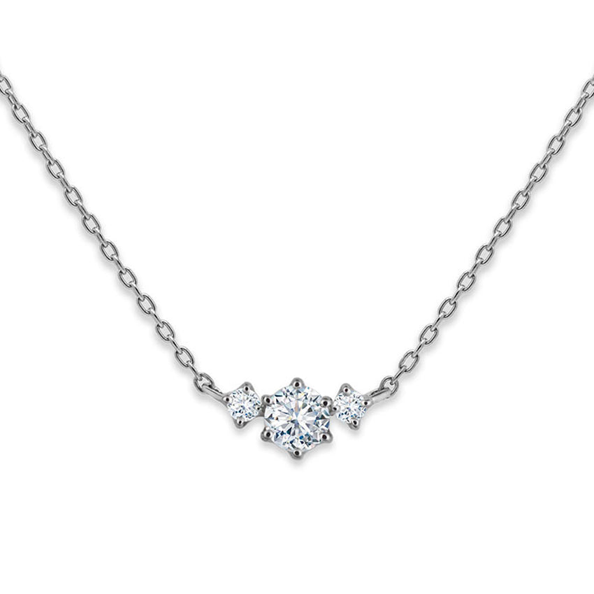 M*m様 FOREVERMARK ダイヤモンドペンダント フォーエバーマーク Two D® コレクション プレーン ペンダント