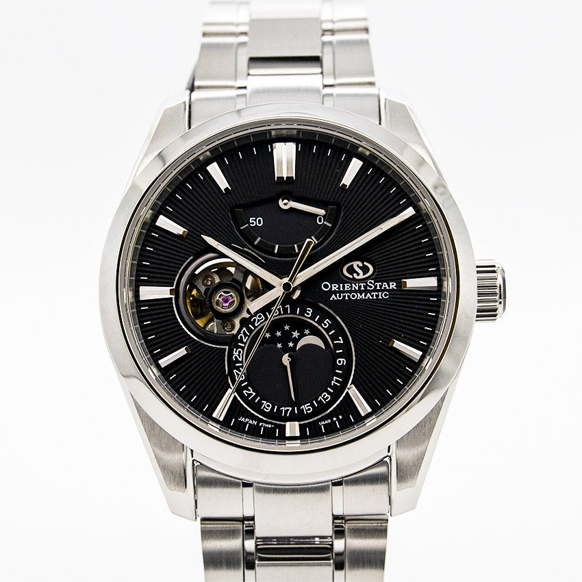 専用【美品】ORIENTSTAR メカニカルムーンフェイズ RK-AY0001B ORIENT STAR / オリエントスター MECHANICAL MOON PHASE RK-AY0001B